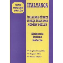 Modern Sözlük İtalyanca-Türkçe/Türkçe İtalyanca
