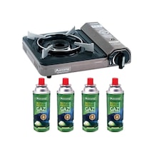 Orcamp Tekli Portatif Ocak Gri + 4 Adet 227 Ml Kartuş