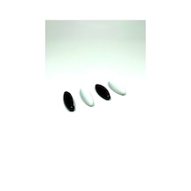 4 Adet Plastik Çengelli Eşarp Ve Şal İğnesi Siyah Beyaz 4 Cm 04