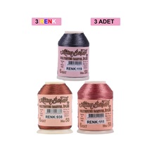 Ers 3 Adet Altınbaşak Oya Ve Dantel İpi 20 Gr - Royaleks - No: 938 - 111 - 119