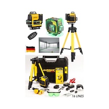 Stilmax Stlr926 Kumandalı Hassas 16 Köşe Yeşil Çizgi Lazer Tripot