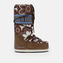 Bot Kar Kadın 80d1402940-mh07 Moon Boot Icon Flower Brown/elephant Grey Kahverengi