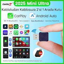 Carlinkit Mini Ultra 5.0 Kablosuz Carplay & Android Auto Adaptörü