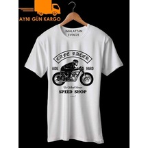 Cafe Racer Tasarım Baskılı Tişört Tshirt Ücretsiz Kargo (298628346)