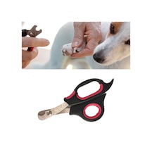 Büyük Irk Köpek Kedi Çelik Uçlu Evcil Hayvan Tırnak Makası Pati Bakım Aleti Ergonomik Kaymaz Bx40