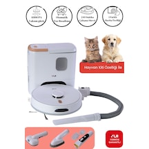 Yui RS16 Pro Max Pet Kit Özellikli Akıllı Robot Vacuum & Mop Süpürge