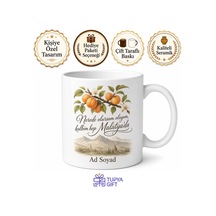 Malatya Memleket Temalı Kişiye Özel Baskılı Kupa Bardak Hediye Tupya17181 Beyaz / Çok Renkli