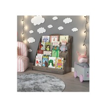 Lucky Montessori Ahşap Çocuk Odası 4 Raflı Kitaplık Ceviz - 271488171 Ceviz