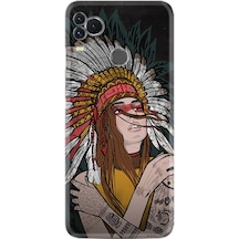 Omix X400 Kılıf Silikon Desen Kızıldereli 1648