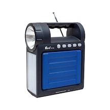 Magicvoice Fp-26 Usb Sd Radyo Fm Bluetooth Destekli Fenerli Taşınabilir Hoparlör Radyolu Işıldak Şarjlı El Feneri