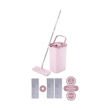Onikiden Flora F400 Sihirli Tablet Mop Temizlik Seti Ve 2 Adet F396 Yedek Mikrofiber Mop Bezi