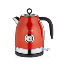 Ayrex Zln7033 60'li Yılların Retro Su Isıtıcısı, 1,7 Litre,%100 Bpa İçermez, 2000 Watt, Paslanmaz Çelik İç Kı