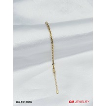 Bileklik Metal Işıltılı Stil Model D15004 Çok Renkli