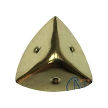 Cntma Dekoratif, Kutu, Sandık Köşesi - 45x28 Mm, Büyük, Sarı, 100 Adet Diğer