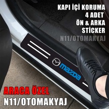Mazda Kapı İç Koruma Ayaklık Sticker Markalı