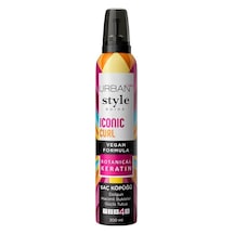 Style Guide Iconic Curl Hacimli Bukleler Sağlayan Saç Köpüğü- Güçlü Tutuş 200 Ml- Vegan