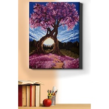 Webstyle Sayılarla Boyama Seti Kasnaklı Ağaç Geçidi 50 X 65 Cm