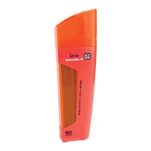 Serve Double 0.7 MM Min + Fosforlu Kalem Kırmızı
