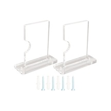 Akrilik Olta Kamışı Duvara Monte Ayarlanabilir Yatay Yürüyüş Bastonları Braketi Diğer