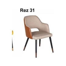 Rez 31 Modern Şık Ergonomik Dayanıklı Konforlu Ahşap Ayaklı Salon Yemek Sandalyesi Modeli Çok Renkli
