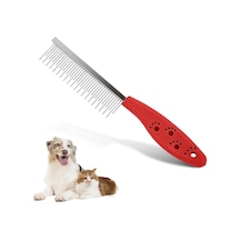 Aee Kedi Köpek Tüy Açıcı Tarak / Tek Taraflı Gıdık Açıcı Metal Dişli Pet Tarağı / Tüy Toplama &amp Kı