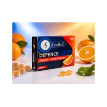 Jenbol Defence Vitamin C + Portakal Aromalı Pastil Ferahlatıcı Pastil 24'lü