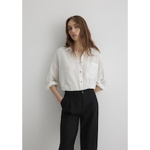 Mavi - Bej Gömlek 1210404-70057 Bej