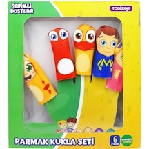 Sevimli Dostlar Peluş Parmak Kuklası