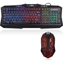 Ozo Rainbow S800 Oyuncu Işıklı Kablolu Q Klavye Mouse Set