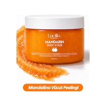 Lucille %100 Vegan Mandalina Aromalı Vücut Scrub 250 ML