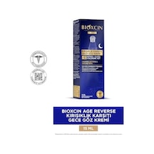 Age Reverse Gece Göz Kremi 15 Ml Retinol, Kolajen, Hyaluronik Asit Ve Bitkisel Kompleks İçerikli Kırışıklık Karşıtı Ve Aydınlatıcı Etki 2 Paketi