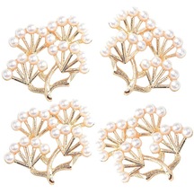 Suntek 4x Alaşım İnci Çam Ağacı Takı Bulguları Küpe