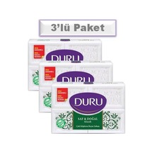 Duru Saf & Doğal Kaynaklı Klasik Beyaz Kalıp Sabun 3'lü 4 x 150 G
