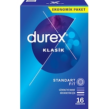 Durex Klasik Prezervatif 16'lı 4 Adet Durex Klasik Prezervatif 16'lı 4 Adet