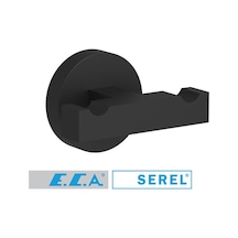 Serel Rita Ikili Askılık Mat Siyah 140112006S Çok Renkli