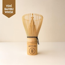 Matcha Whisk El Yapımı Özel Bambu Köpürtücü çok renkli