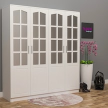 Country Soft Gardırop Suntalam Beyaz