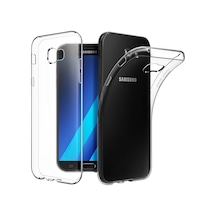 Adige Samsung Galaxy Uyumlu A7 2017 Kılıf Kamera Korumalı Süper Silikon