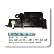 ROCKSWELL Renault Clio - Kangoo - Megane Sol Ön Kapı Motoru 5 Fişli - 1 Adet