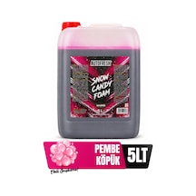 Snow Candy Foam 5 L Pembe Köpük Oto Yıkama Şampuanı Yoğun Köpüklü Konsantre Ön Yıkama Köpüğü