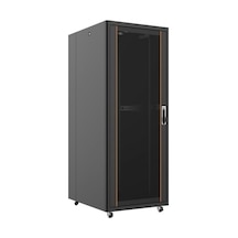 Ager 42U 800X1000Mm Dikili Tip Siyah Kabinet Vega  Ag-Vb42U8010S1