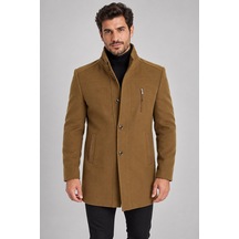 Plt9386 Dewberry Erkek Palto-camel-1