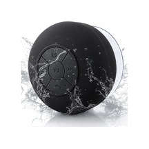 Su Geçirmez Bluetooth Hoparlör Vantuzlu Havuzda Yağmurlu Havalarda Ipx4 3w Kaliteli Ses Banyo Duş Hoparlörü S56 Siyah