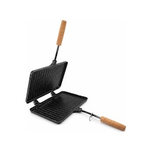 Madfox Grillpress Granit Döküm Çift Taraflı Tost & Izgara Tavası Siyah Madfox Grillpress Granit Döküm Çift Taraflı Tost & Izgara Tavası Siyah