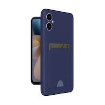 Samsung Samsung Uyumlu Galaxy A05 Kelvin Kartvizitli Silikon - Lacivert