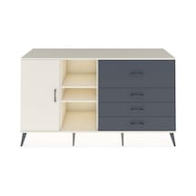 Kronos Konsol 4 Raflı 4 Çekmeceli Tek Kapaklı 176x59x99 Aytaşı-a Aytaşı-aytaşı/antrasit Kronos Konsol 4 Raflı 4 Çekmeceli Tek Kapaklı 176x59x99 Aytaşı-a Aytaşı-aytaşı/antrasit