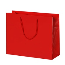 Kırmızı Lüks Karton Çanta 54x38x12cm Pakette 10 Ad