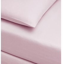 Taç Çarşaf Seti Pamuklu Lastikli 180x200 King Size Pembe