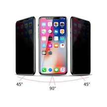Apple Uyumlu   iPhone Xr Hayalet Seramik Ekran Koruyucu Tam Kaplayan Gizli