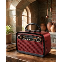 Bluetooth Hoparlör - Radyo Destekli, Taşınabilir Model Xuczzzktf1467radyoooo-3-1